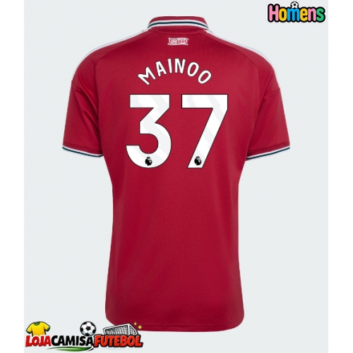 Camisa de Futebol Manchester United Kobbie Mainoo #37 Equipamento Principal 2026-27 Manga Curta